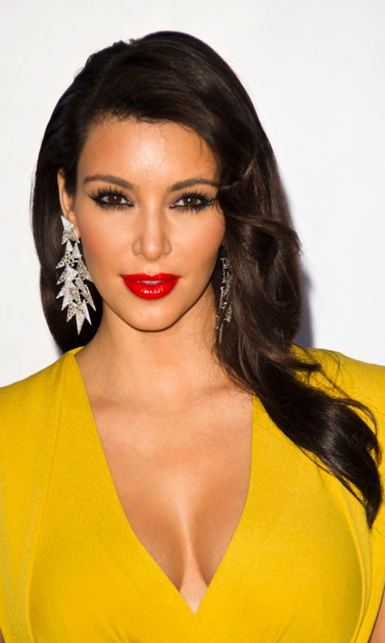 Kim Kardashian's Hairstyle At Cannes Film Festival 2012