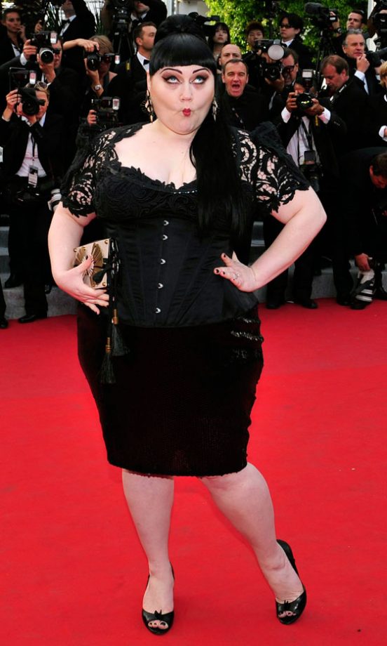 Beth Ditto Posed At The 65th Cannes Film Festival, 2012