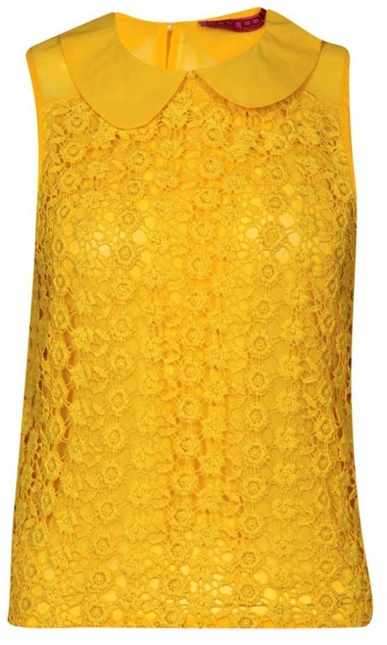 Boohoo Peter Pan Collar Top, £18