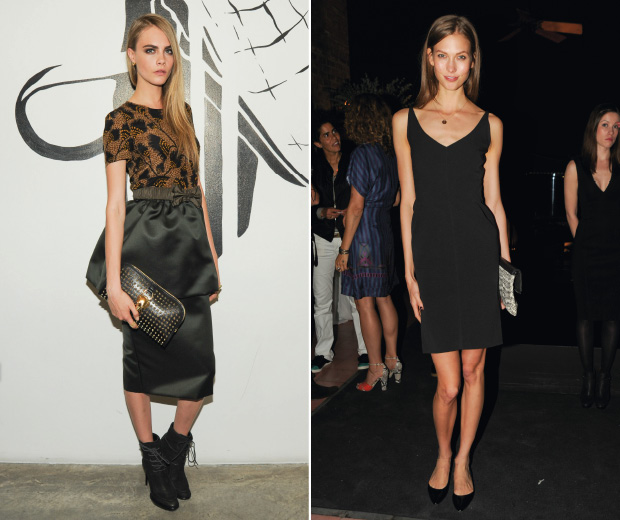 Cara Delevigne And Karlie Kloss Look Chic In New York