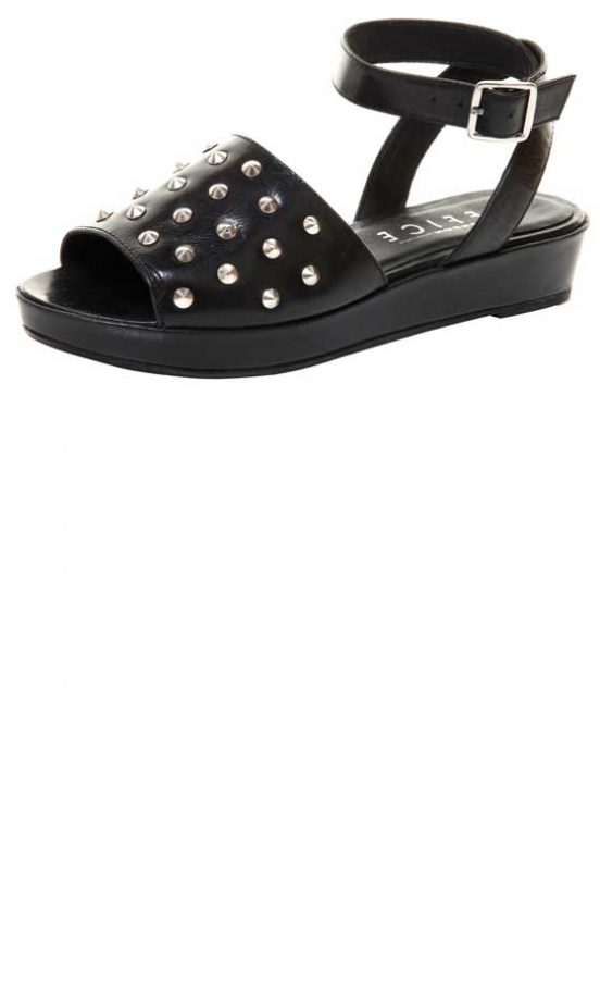 Office Black Studded Flatforms, £48