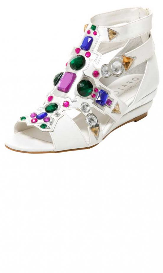 Office Jewelled Sandals, £65
