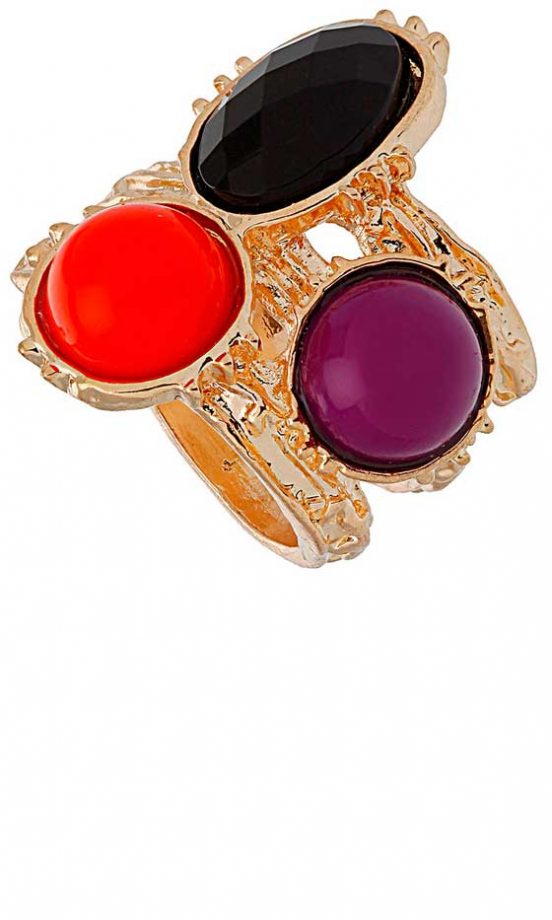 Dorothy Perkins Bright Mix Stone Ring, £7.50