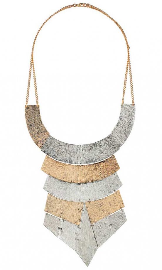 Dorothy Perkins Metal Collar, £20