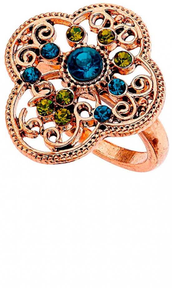 Evans Filigree Stone Ring, £6.50