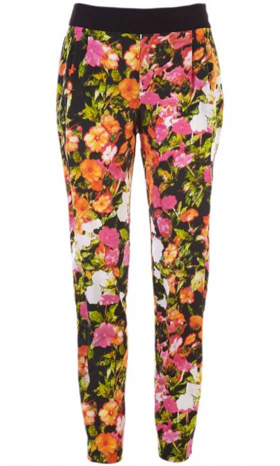 Fashion Union Floral Trousers, £28