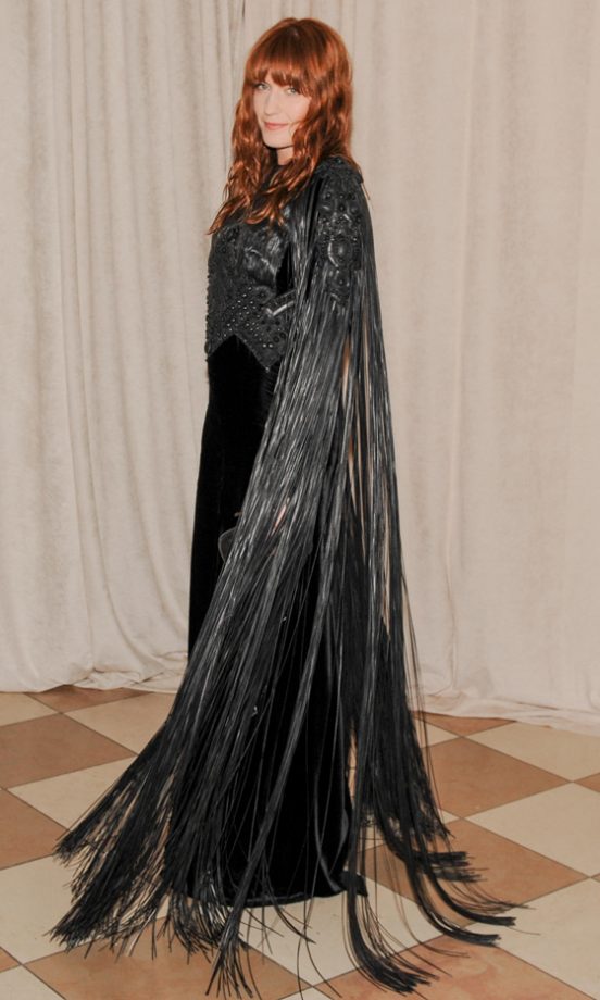 Florence Welch In Givenchy At The Costume Institute Gala In New York, 2013