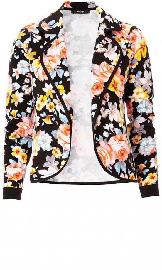 George At ASDA Floral Printed Blazer, £14