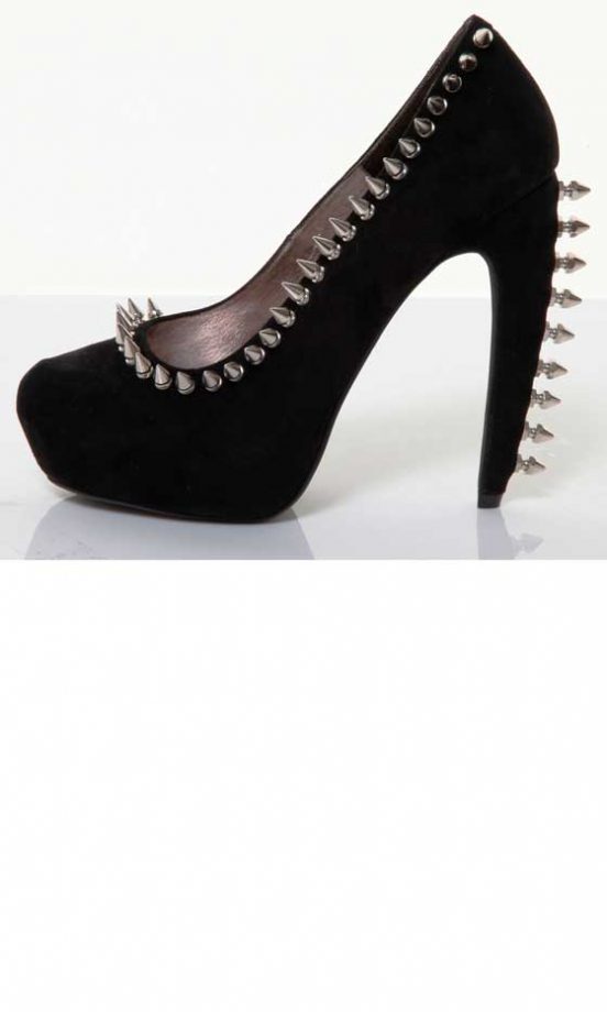 Office Spike Suede Heels, £120