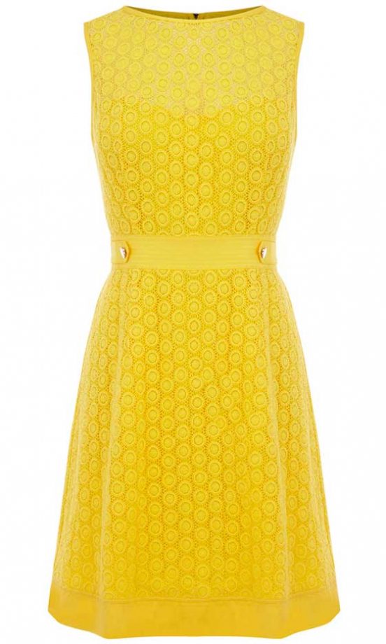 Karen Millen Broderie Dress, £160