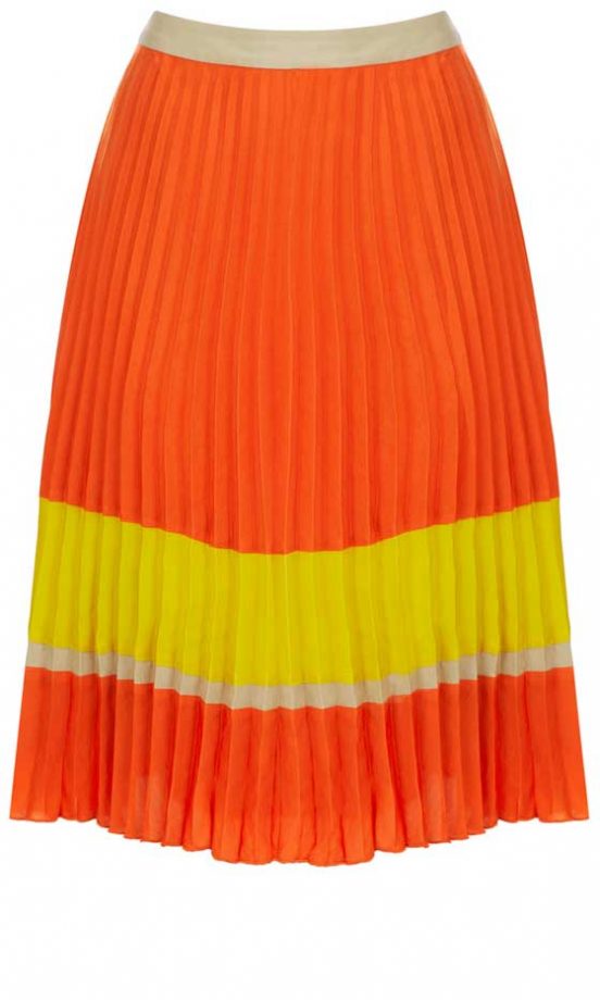 Karen Millen Pleated Skirt, £115