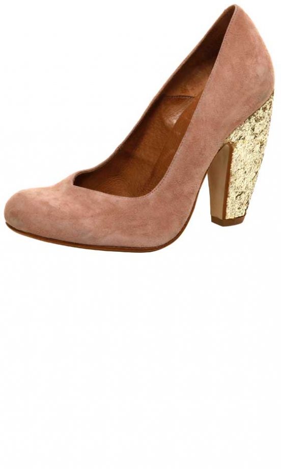 Office Glitter Heeled Court Shoes, £65