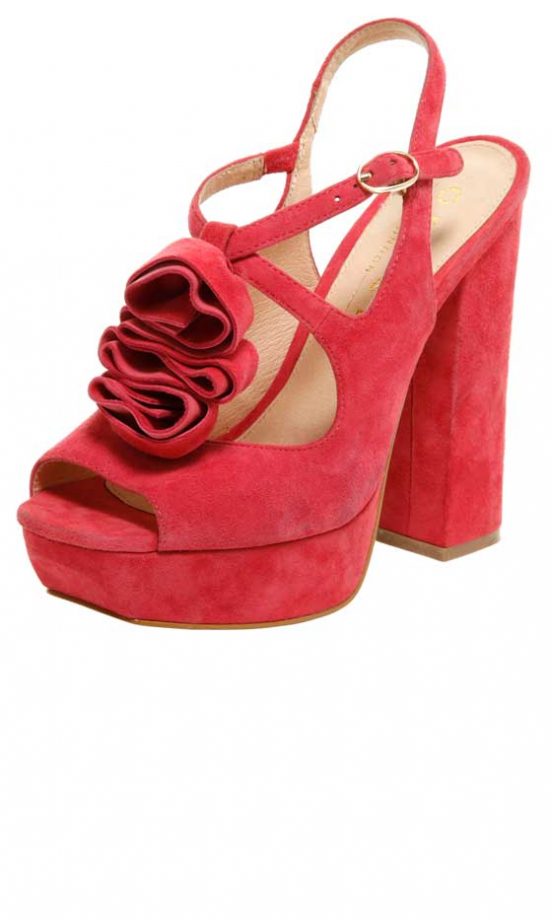 Office Suede Ruffled Shoes, £37