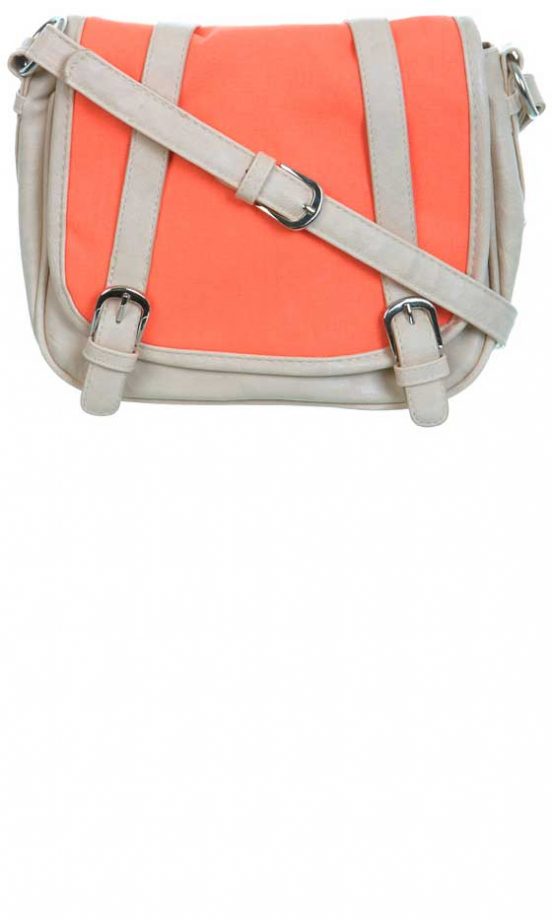 Miss Selfridge Fluro Cross Body Bag, £25