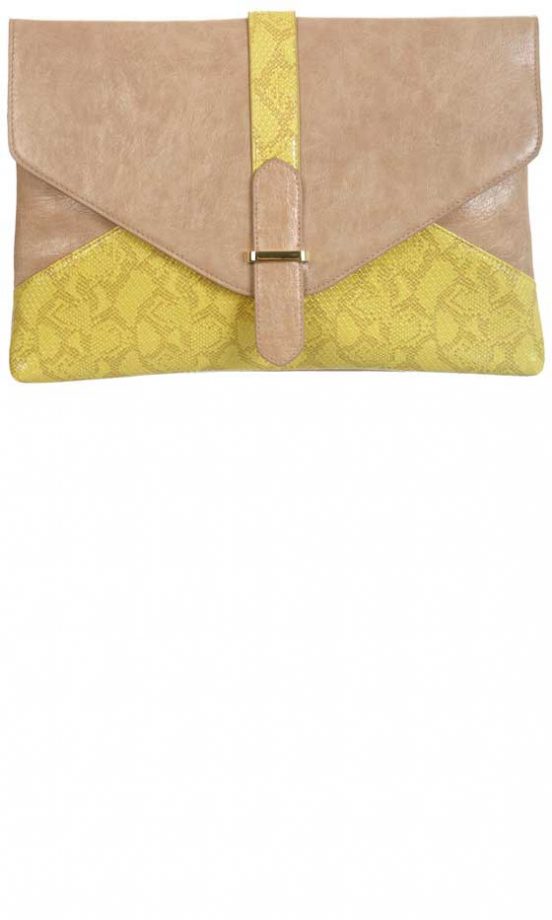 Miss Selfridge Oversized Envelope Clutch, £28