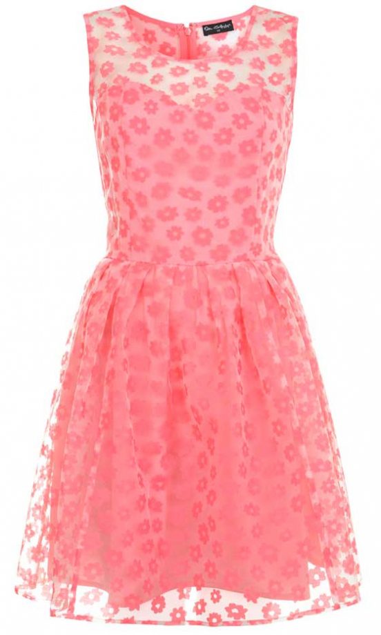 Miss Selfridge Pink Prom Dress, £42