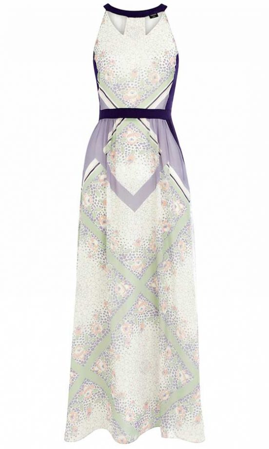 Oasis Silk Scarf Maxi Dress, £100