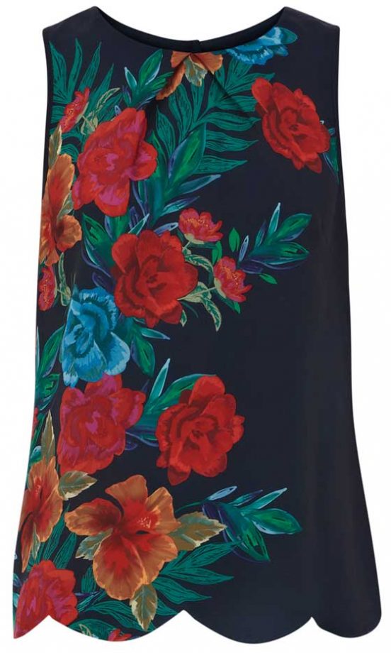 Oasis Floral Print Vest Top