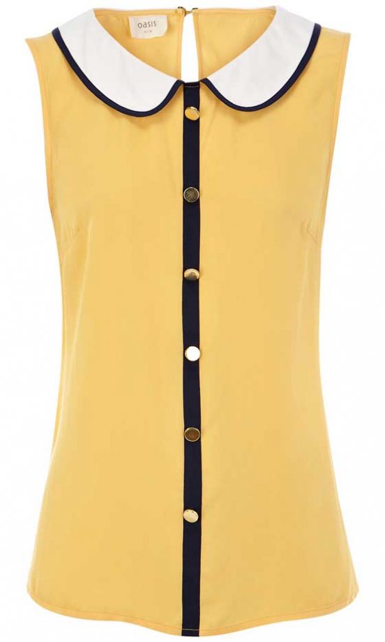 Oasis Sleeveless Blouse, £35