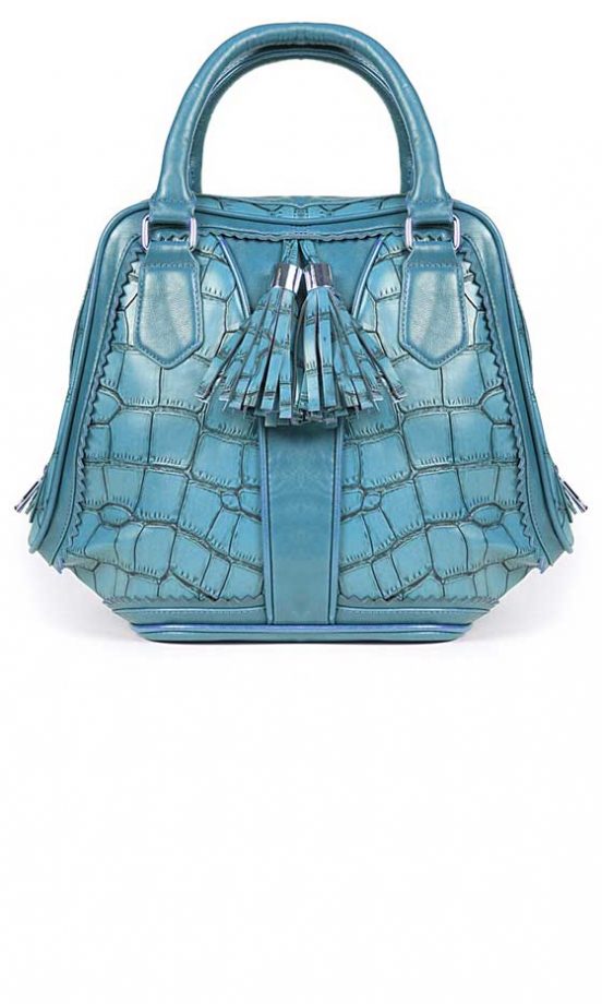 Missguided Faux Croc Tassel Day Bag, £28.99