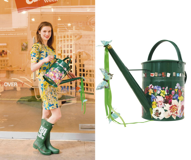 Tali Lennox and co design gardening equipment for Christian Aid!