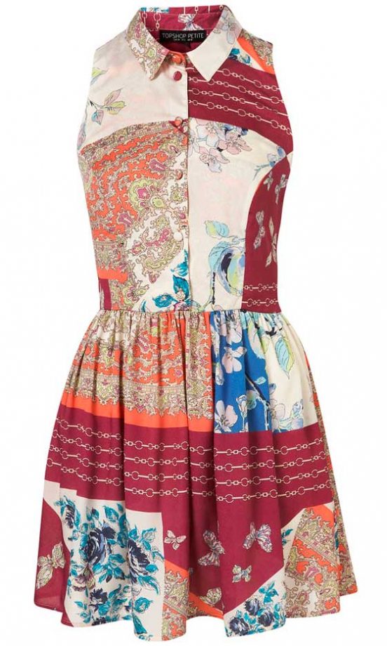 Topshop Printed Shirt Dress, £50