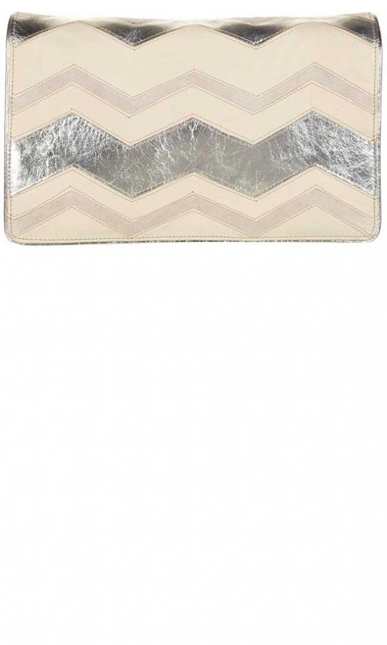Topshop Zig Zag Clutch, £35