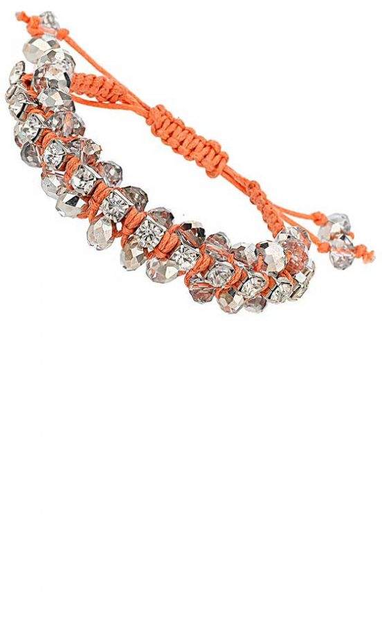 Wallis Coral Bead Bracelet, £10