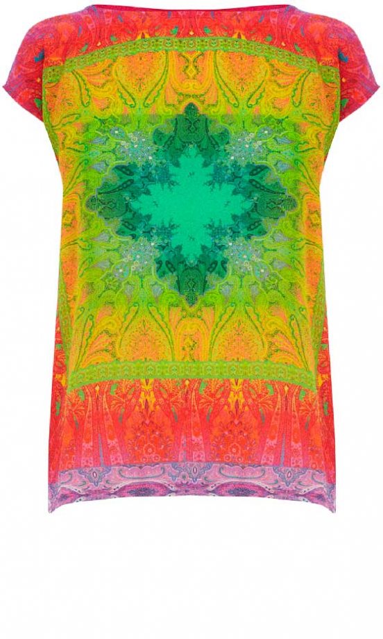 Warehouse Paisley Print Top, £30
