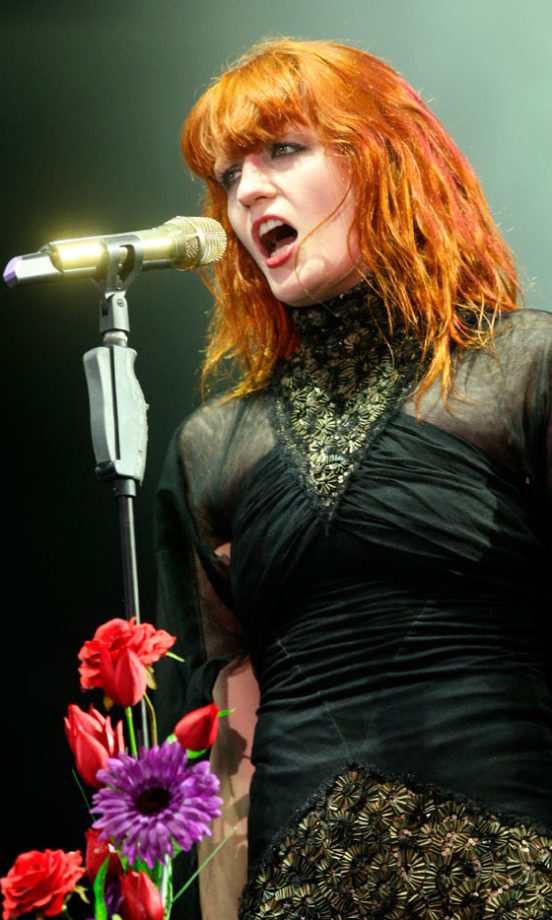 Florence Welch Wowed The Crowd At The Virgin Mobile V Festival, 2010