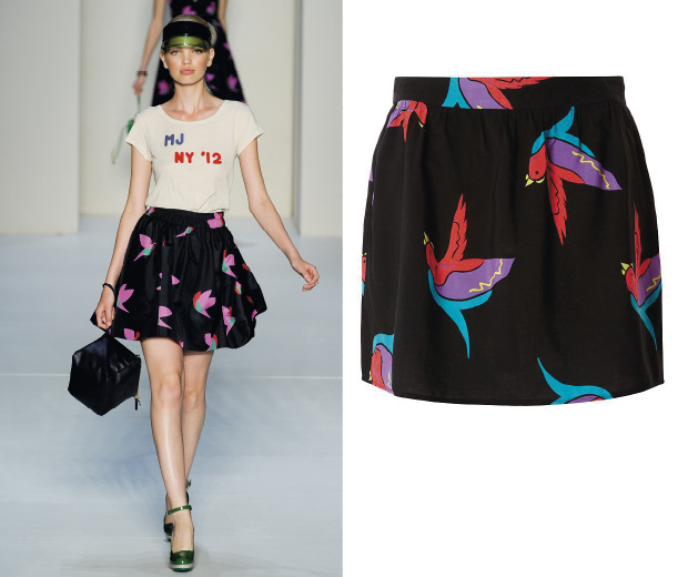 Get the Marc by Marc Jacobs look with George at Asda's skater skirt!