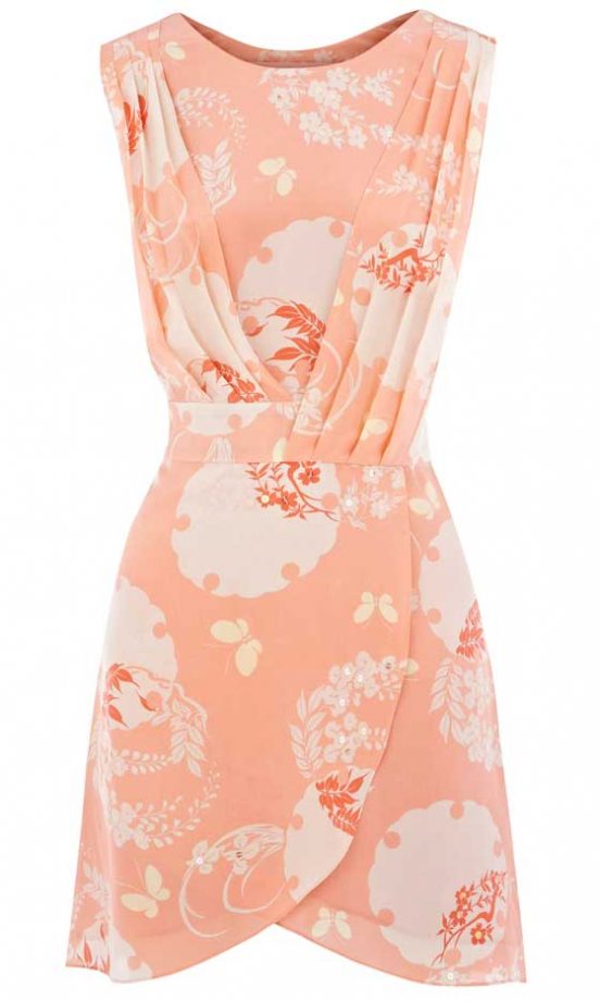 Oasis Floral Wrap Dress