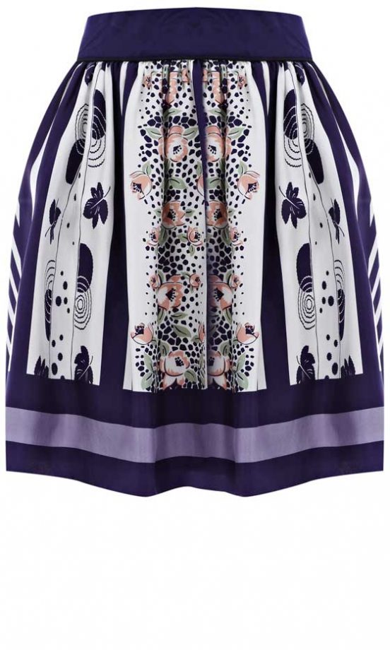Oasis Silk Scarf Skirt, £55