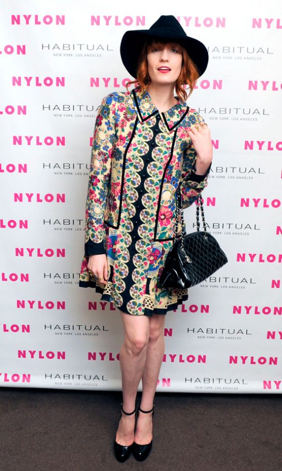 Florence Welch At A Nylon Magazine Party, New York, 2011
