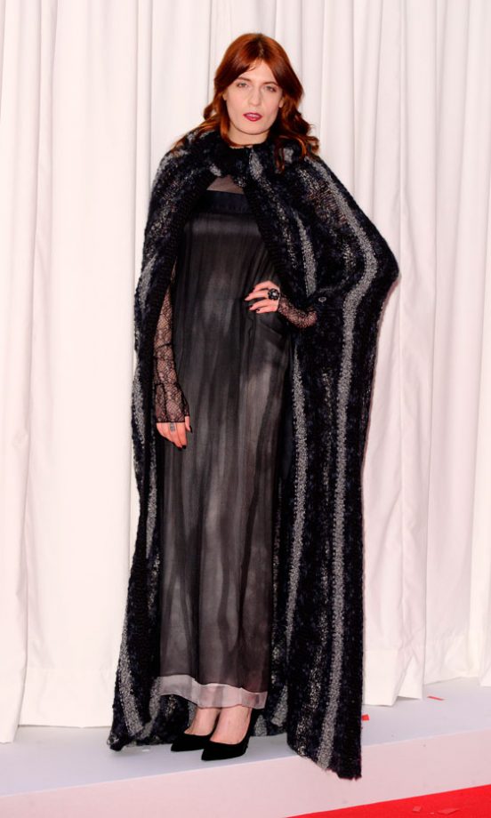 Florence Welch At The Harrords Winter Sale, London, 2011