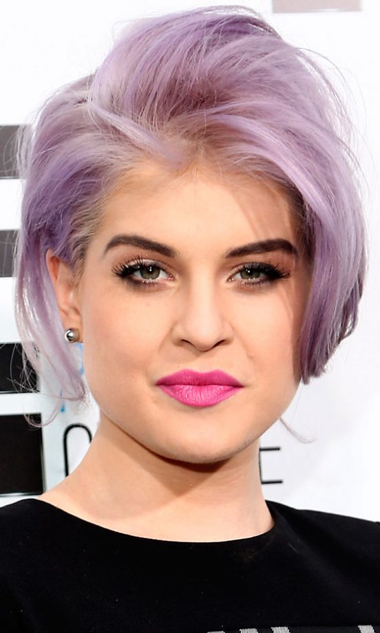 Kelly Osbourne Worked Colour Pop Hair With Her Lilac 'Do, 2012