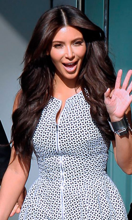 Kim Kardashian Made A Statement With Her Big Wavy Hair, 2012