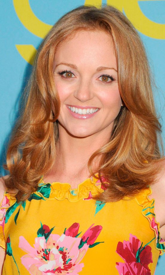 Jayma Mays Glowed With Her Soft Honey Waves, They Work Perfectly With Her Floral Dress, 2012