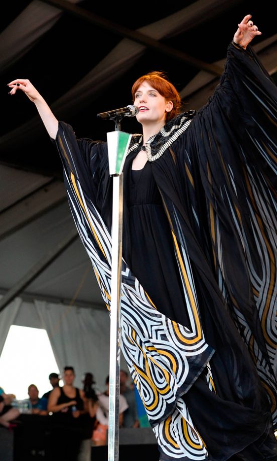 Florence Welch Performs At A Jazz Festival In New Orleans, May 2012