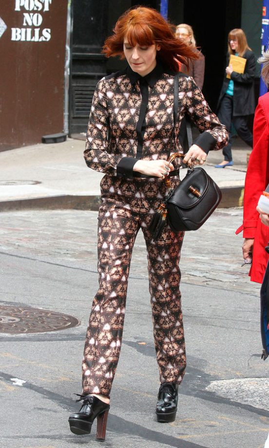 Florence Welch Out And About In New York, May 2012