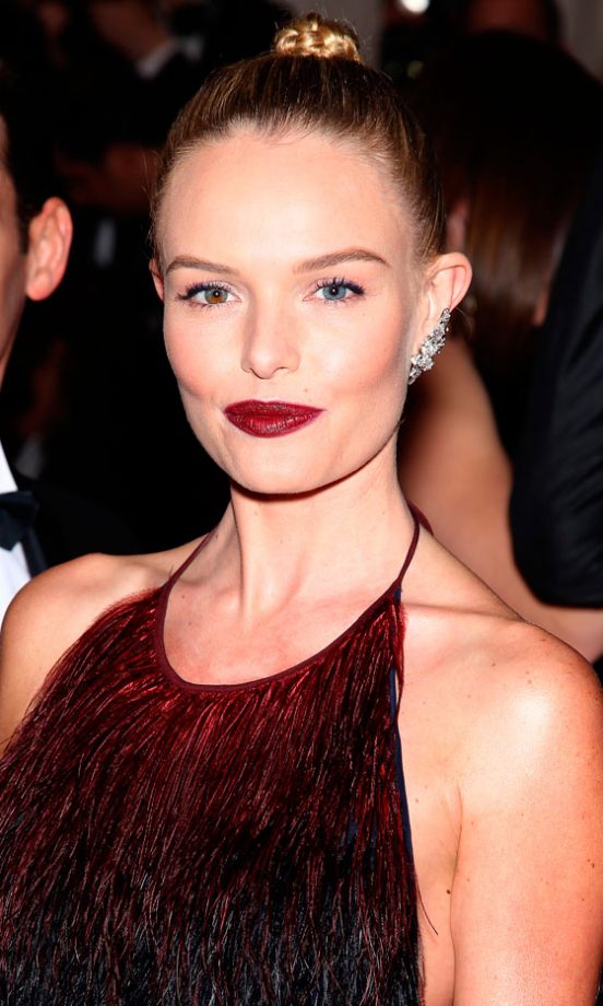 Kate Bosworth's Hair Was Simple In A Cute Top Knot At The Met Ball 2012
