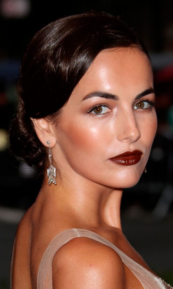 Camilla Belle's Hair Completed Her Gorgeous Smouldering Look At The Met Ball 2012