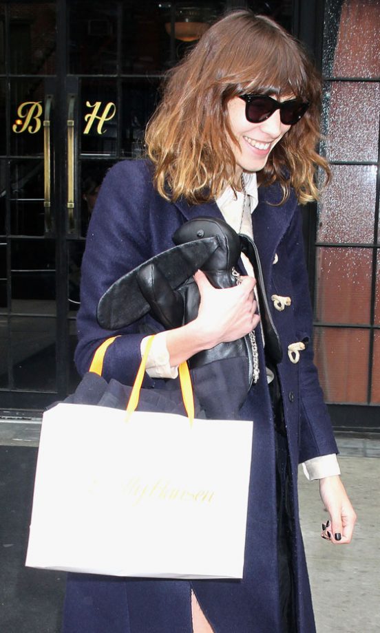 Alexa Chung Out In NYC, 2012