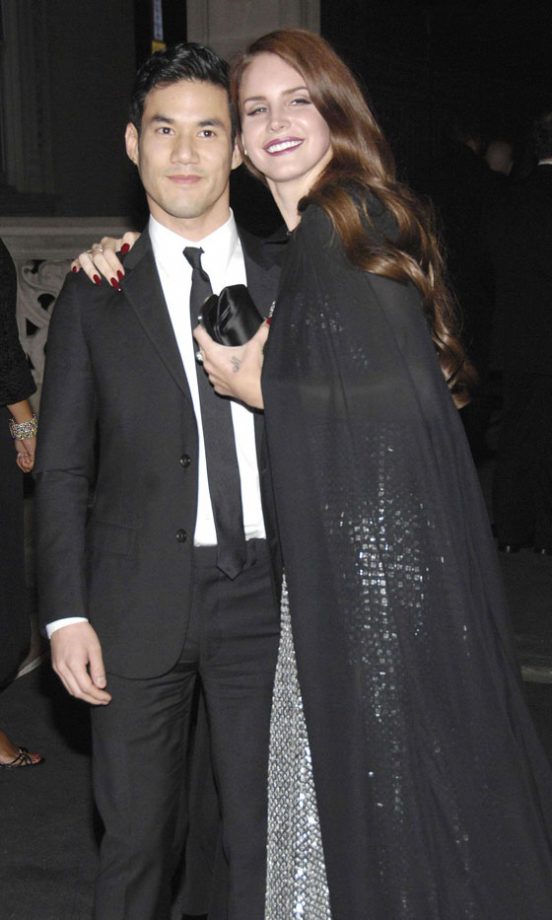 Lana Del Rey With Fashion Designer Joseph Altuzarra At The Met Ball 2012 Afterparty