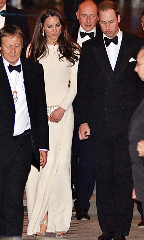 Kate Middleton, Duchess Of Cambridge With Hubby Prince William, 2012