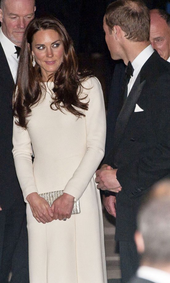 Kate Middleton, Duchess Of Cambridge With Hubby Prince William In London, 2012