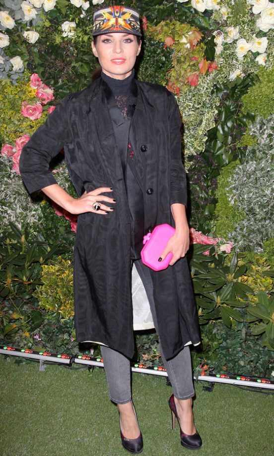 Fashion Stylist Grace Woodward At The Relaunch Of John Lewis's Beauty Hall, London 2012
