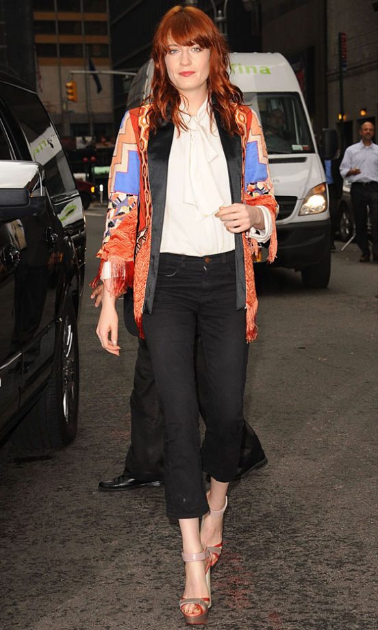 Florence Welch In NYC, 2012