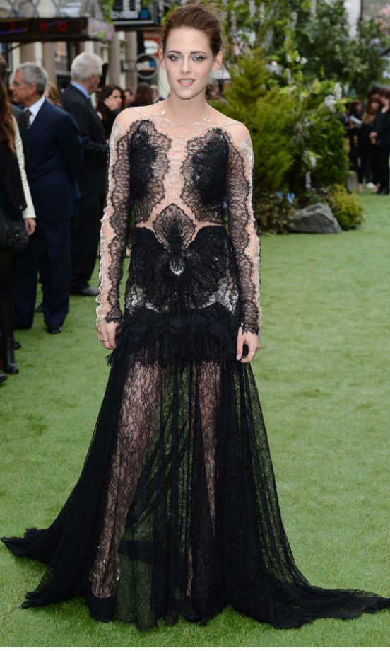 Kristen Stewart At The UK Premiere Of Snow White And The Huntsman, 2012