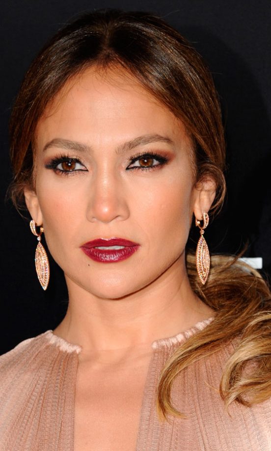 Jennifer Lopez's Hair Was Pulled Into A Slick Ponytail, 2012